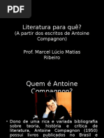Literatura Para Que -Aula 2