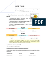 Formación y usos de la voz pasiva en inglés