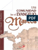 Varios Autores - Una Comunidad Lee El Evangelio de Marcos PDF