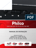 Manual de instruções multimodelo Philco