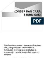 Konsep Dan Cara Sterilisasi