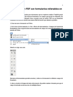 Cómo crear un PDF con formularios rellenables en LibreOffice Writer