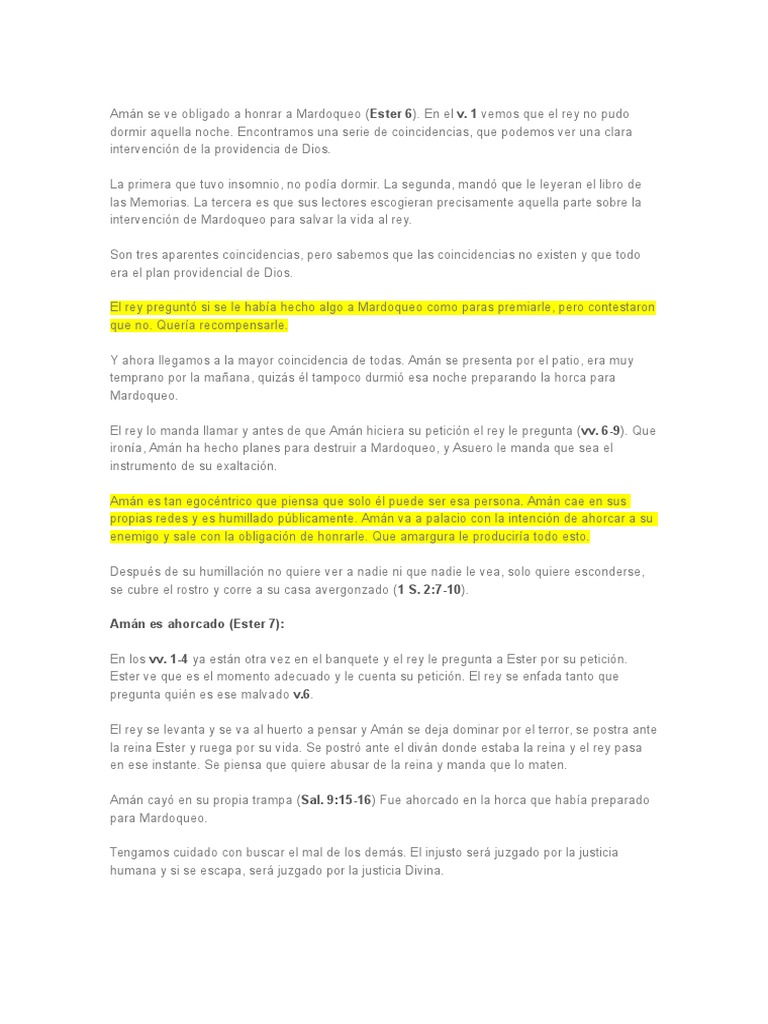 Ester Resumen Libro de Ester Salvación