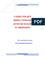 3 Aspectos Que Debes Conocer Antes de Elegir Tu Profesion