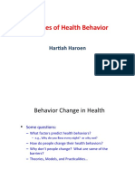 Health Behavior Theory