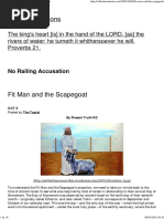 Fit Man and the Scapegoat _ Sabbath Sermons