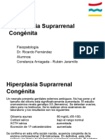 Hiperplasia suprarrenal congénita: fisiopatología y caso clínico