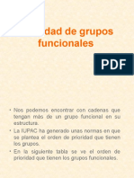 Prioridad de Grupos Funcionales 