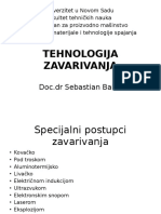 10 Specijalni Postupci Zavarivanja