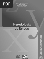 Licenciatura em Matemática - Metodologia do Estudo