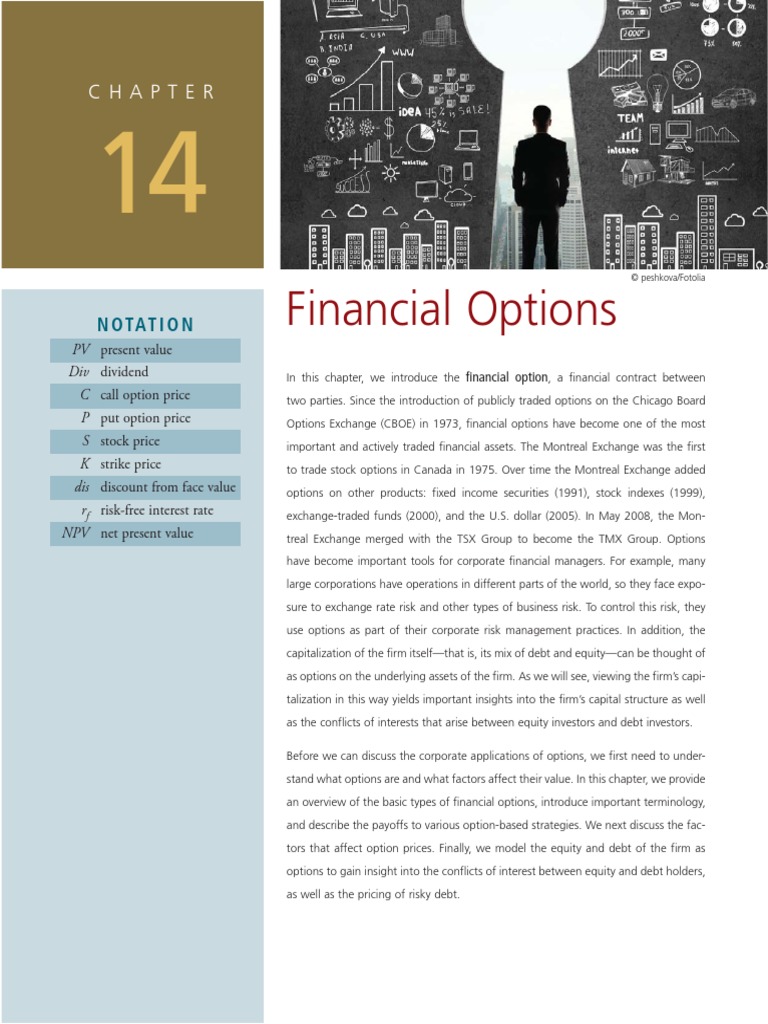 CH 14 PDF | PDF | Call Option | Option (Finance)