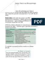 Anamnese + Exame Físico em Neonatologia