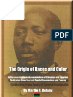  The Origin of Races and Color   by Martin R Delany