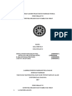 Laporan Akhir Praktikum Farmasi Fisika Kinetika Reaksi Dan Stabilitas Obat