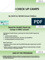 Health Check Up Camps in Schools