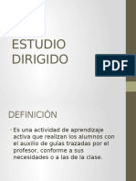 Estudio Dirigido