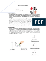 Experimento Electrostático