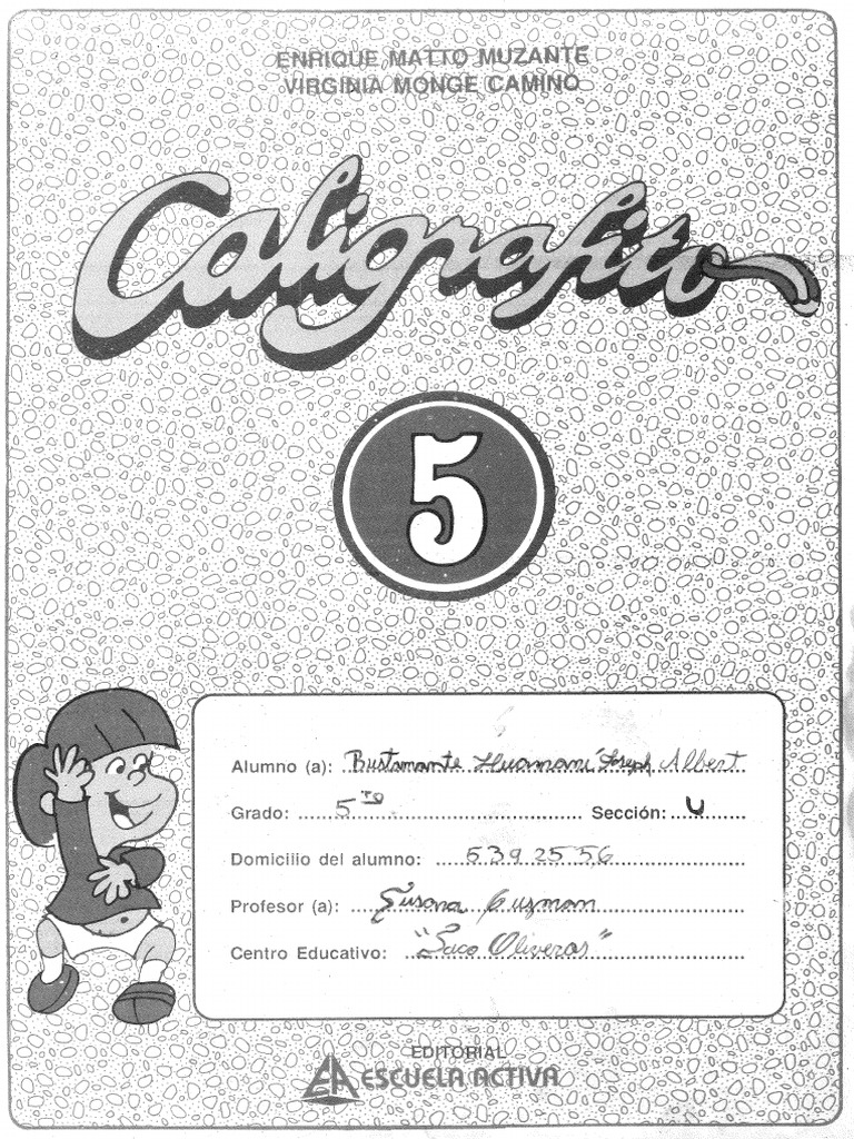 Caligrafia .5 EDITADA | PDF