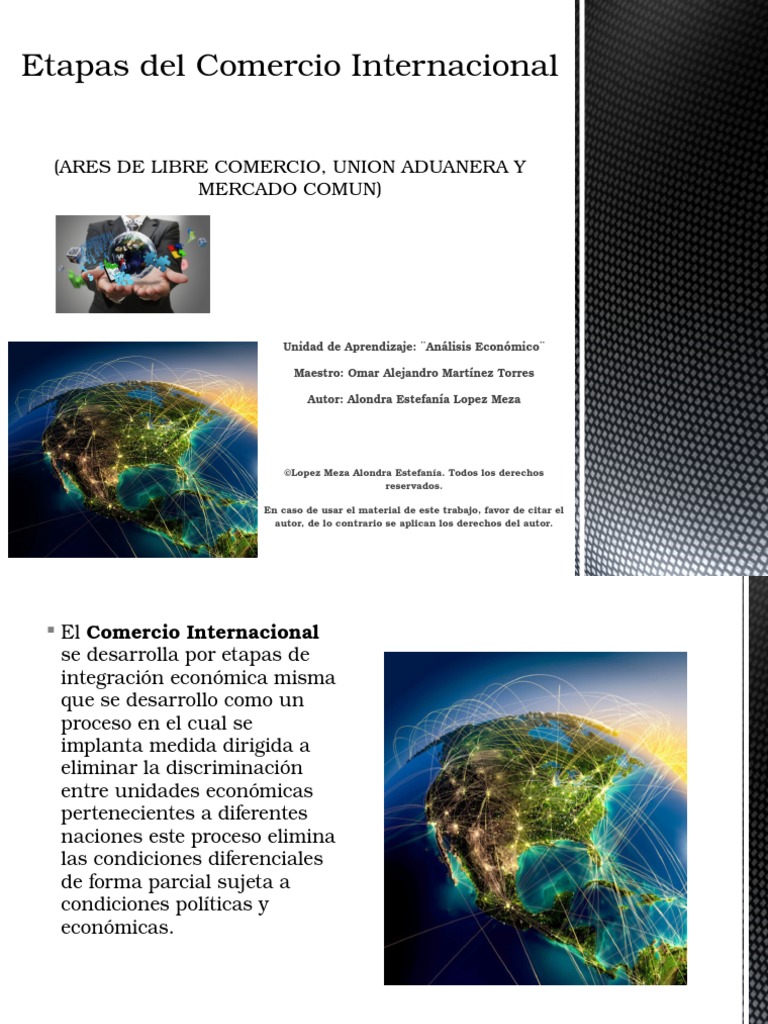 Etapas Del Comercio Internacional