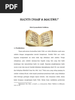 Download Artikel Hadits Dhaif  Maudhupdf by sabeny SN348891576 doc pdf