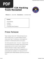 Wikileaks CIA Espionage 2