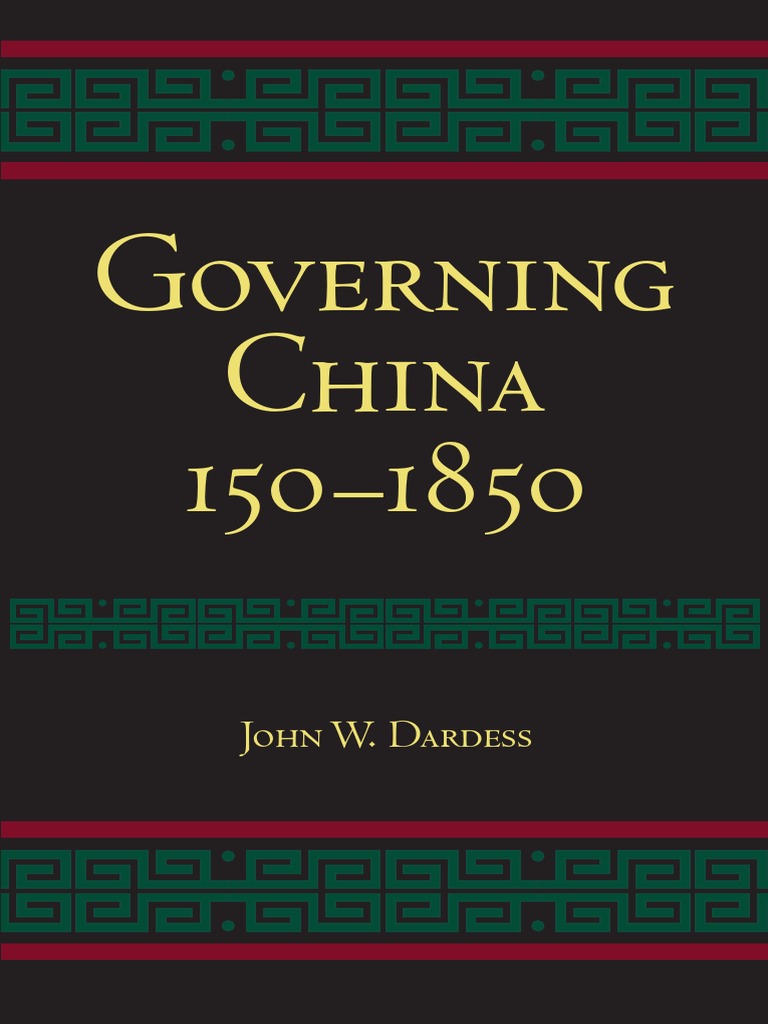 Governing China 150-1850 | PDF | Qing Dynasty | Asian Royal Families