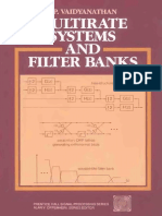 P.P.Vaidyanathan - Multirate Systems and Filter Banks (Prentice-Hall, 1993) Edited PDF