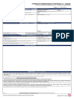 Formulir Permohonan Transfer LC SKBDN