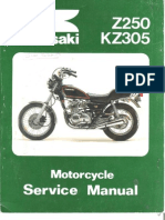 Fare ekspedition Ny mening Kawasaki KZ440 Service Manual | PDF
