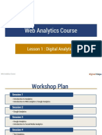 Web Analytics Session 1