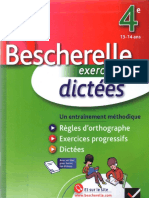 Bescherelle Exercices Et Dict 233 Es 4e