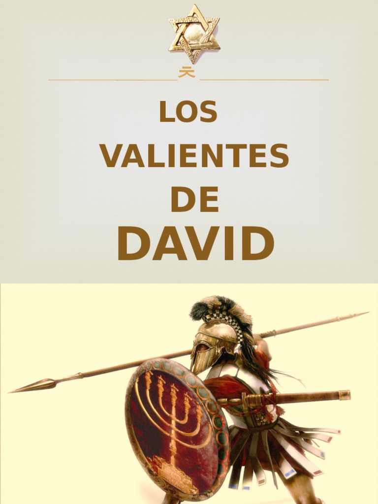 Los Valientes De David Pdf David Agitación
