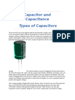 Idea of Capacitance & Capicitor