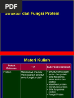 Struktur Dan Fungsi Protein 