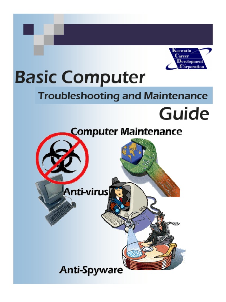 Basic Computer Guide: Troubleshooting and Maintenance | PDF | Computer ...