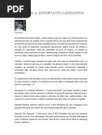 Oraculos, A Importante Geomancia