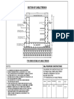 Section of Cable Trench: Y.L Y.L