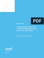 Cooling Capacity Factor CCF Reveals Stranded Capacity and Data Center Cost Savings PDF