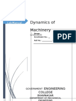 Dynamics of Machinery: Labmanual