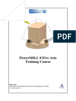 PowerMill 8 Five Axis Training Cource PDF