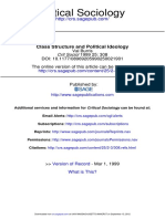 Critical Sociology: Class Structure and Political Ideology