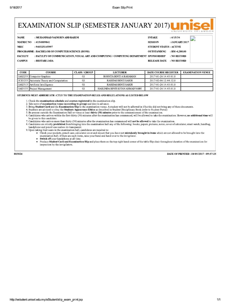 Medical Slip Print Pdf Download