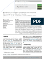 Phytochemistry Letters: S. Montserrat-De La Paz, M.A. Ferna Ndez-Arche, M. A Ngel-Martı N, M.D. Garcı A-Gime Nez