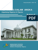 Kabupaten Kepahiang Dalam Angka 2016