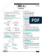 Test - 5: (Science)