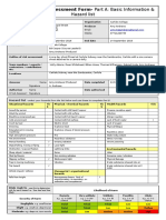 Location Risk Assessment Form-Part A: Basic Information &: Hazard List