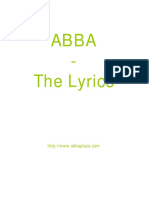 Abba - The Lyrics