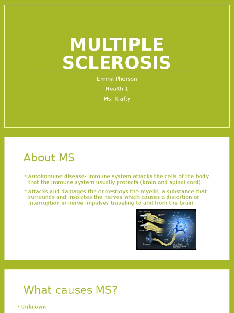Understanding Multiple Sclerosis (MS) | PDF