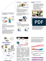 Triptico Condiciones de Trabajo