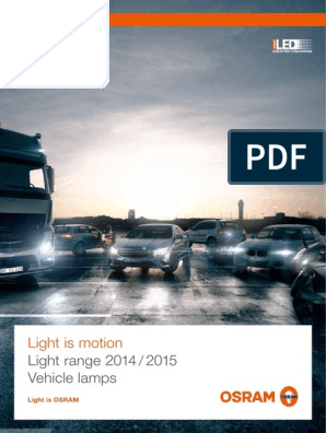 Osram Vehicle Lamps-2015-Eng PDF, PDF, Headlamp